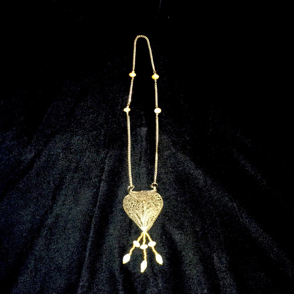 Silver Heart Cage Decor